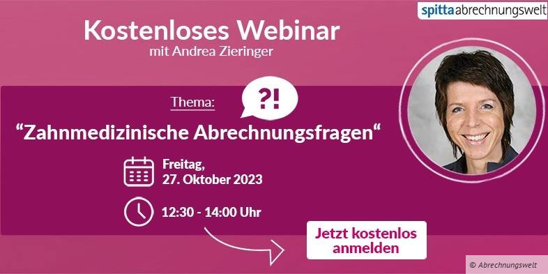 Zahnmedizinische Abrechnungsfragen Zahnmedizinische Abrechnungsfragen